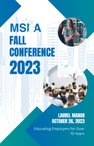 MSIA 2023 Fall Conference Onsite Booklet